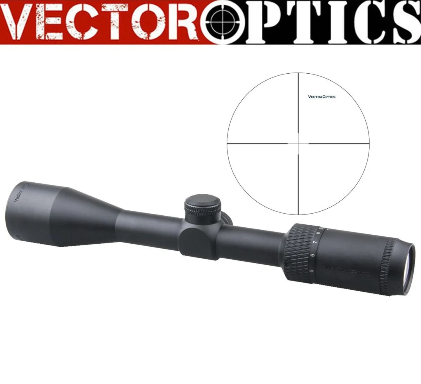 Vector Optics MATIZ 3-9X40 1'' SFP Tüfek Dürbünü